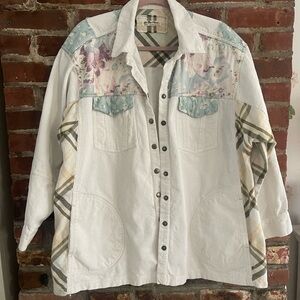 We The Free Plaid Accent Jacket